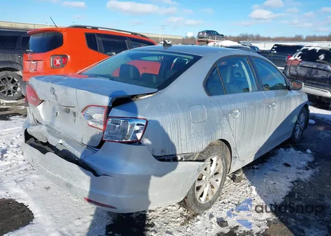2014 Volkswagen Jetta 1.8T Se from USA, damaged, VIN 3VWD17AJ7EM404512
